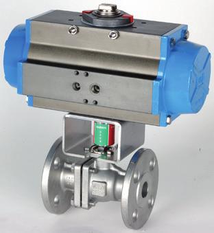 design (full port), anti-static stem, actuator mounting pad, available in special alloys and designs only API 607 fire safe, Class 150 and 300 flanged end ball valves, split body design, anti-static