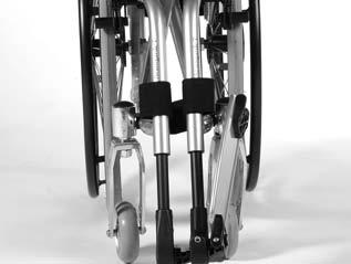 Depending on the wheelchair model, further options are available for making the wheelchair more manageable for car