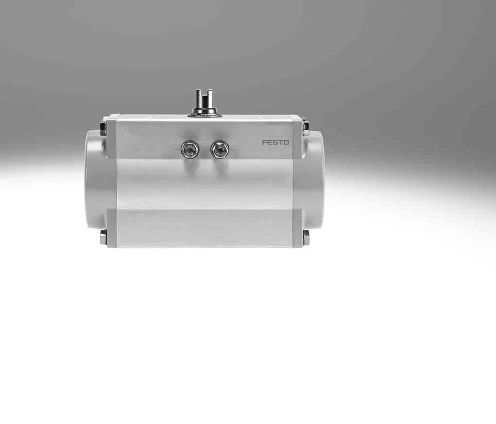 Quarter turn actuators DFPD q/w Worldwide: Superb: Easy: Festo core product range Covers 80% of your automation tasks Always in stock Festo quality at an attractive price Reduces procurement and