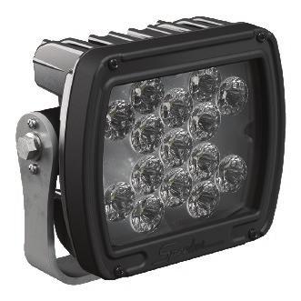 MODEL 526 6" X 6" LED AUXILIARY LIGHT Die-cast housing & impact-resistant lens provide rugged durability Universal