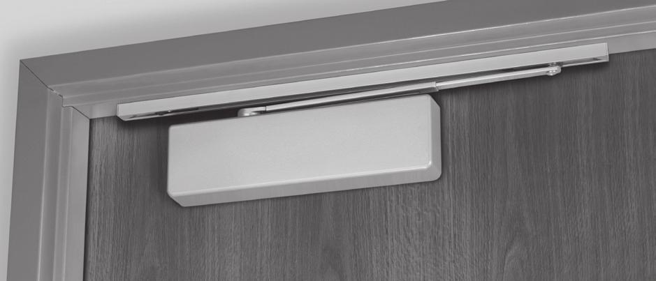 Coupled with the door closer s backcheck feature, the Unitrol Arm offers the most controlled stop available with a surface door closer. There are three different length arm assemblies.