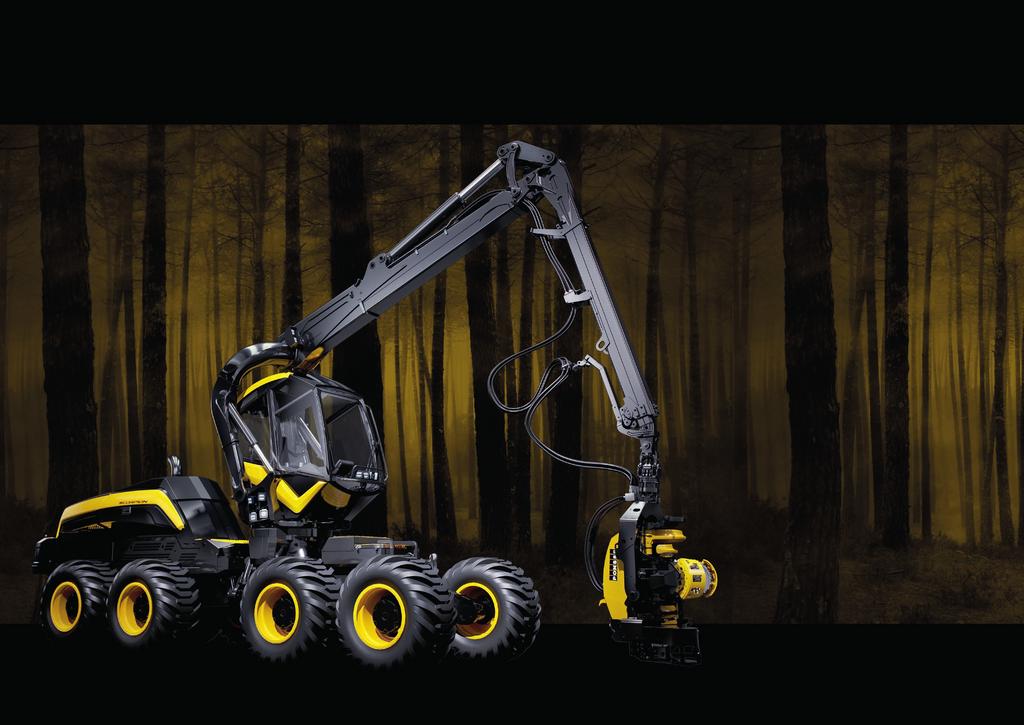 THE RIGHT DESIGN FOR THE JOB THE NEW PONSSE C50 CRANE Completely