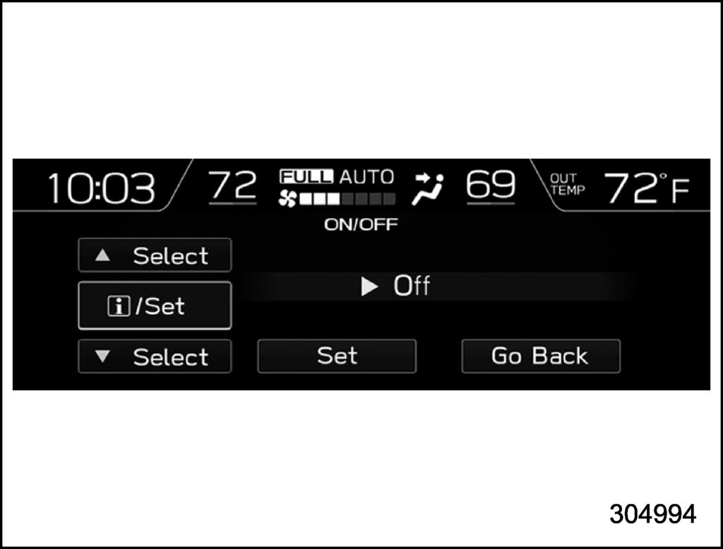 3-62 Instruments and controls/multi function display (color LCD)! Maintenance settings You can set maintenance reminders.! Engine oil setting 1.