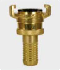 02 Low pressure equipment Couplings with tail Bayonet quick couplings Couplings with male and female thread Straight. Brass Swivel straight. Brass Suction coupling *. Brass M thread.
