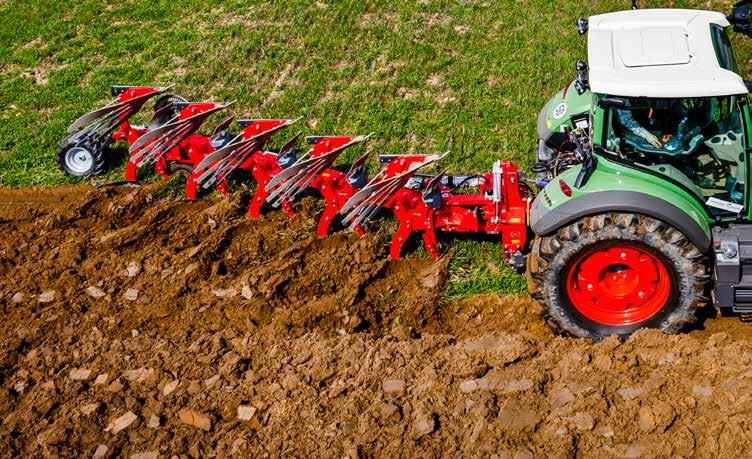 HRWS HRWT The smart all-rounder HRWT/S is the plough model from Kongskilde for tractors up to 165 kw.