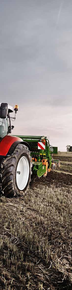 ISOBUS Class III enables the attached implement to control the tractor: Raising/lowering the hitch PTO start/stop speed Control commands for hydraulic remote valves Tractor speed for optimum