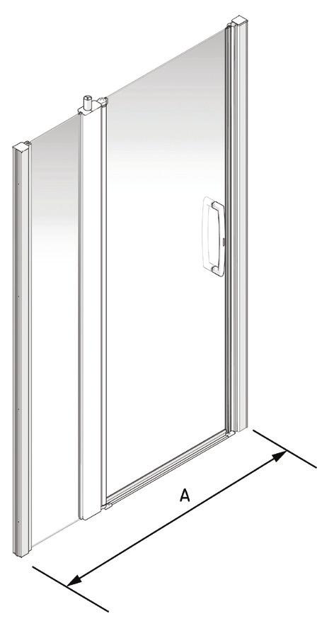 Alcove Full Height oor with Inline A door with an inline panel in an alcove. Full Height (1900mm) Non Handed Alcove Half Height oor with Inline A door with an inline panel in an alcove.