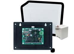System Status Indicator, UL listed 24 VAC, 40 VA Plug-In Transformer Module, Cabinet with Door