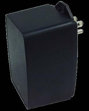 6 Amp 24VAC plug-in power supply.  Secondary Output Secondary Connection 120VAC Fused.
