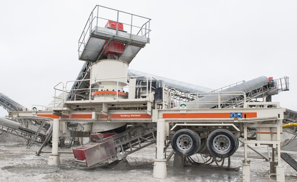 Metso NW Series NW100GPC(S) NW100HPC-CC NW220GPC NW200HPC Transport dimensions Length 12 600 mm 16 800 mm 13 300 mm 13 500 mm Width 2 500 mm 3 000 mm 2 900 mm 2 980 mm Height 4 060 mm 4 200 mm 4 315