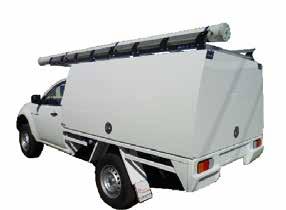 950mm METRO Chassis Mounted 3 Door Single Cab 1000H Canopy 2450mmL x 1840mmW x 1000mmH 250kgs Door Size