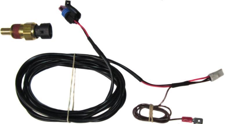 TO SENSOR Oil Temp Sensor and Harness Interconnect Harness Connects to each gauge TO TACHOMETER TO OIL PSI HARNESS Sensor