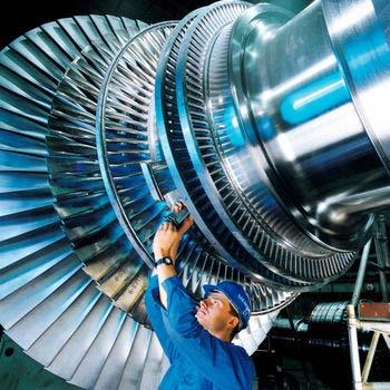 turbine is a mechanical device that