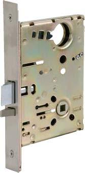 MR7700 and FMR7700 Series Grade 1 Mortise Lock Exit Device Specifications For Doors... Chassis... Chassis Cover... Mounting... End Cap.