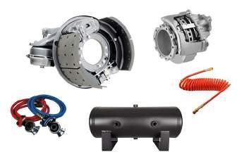 Air Brake Systems ABS Components Air Compressors Air Dryers & Cartridges Air Tanks Air Valves Brass Fittings Composite
