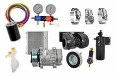 Cooling & Heating AC Compressors AC Condensers Blower Motors Charge Air Connectors Charge Air Coolers Evaporators