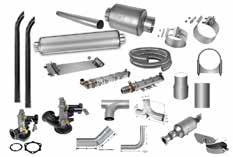 Tubing/Pipes DOC Oxygen Catalyst EGR Coolers EGR Valves Elbows Flared Adapters Flex Pipes Mufflers Preformed Band