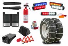 Fire Extinguishers Lane Departure Systems Reflector Kits Safety Chains Safety Products Stability