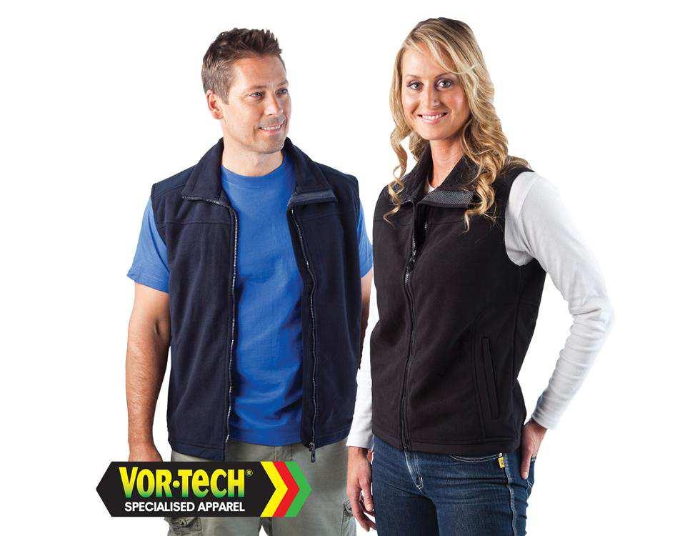 20 + GST Code: GSCCJ616 Colour: Black/Charcoal Sizes available: XS-3XL Great Southern Clothing Company Thunder Vest Vortech fabric (3 layer