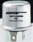Warning & Safety Flashers Thermal Flashers Passenger & Heavy Duty Vehicles 43144 12V - 2 Pin - HD 536 43146 12V - 2 Pin - HD 552 43181 12V - 3