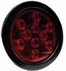 Rear Lighting LED Stop/Tail/Turn Lights MODEL STL-300 Includes grommet Corrosion proof, water tight & shock proof Polycarbonate lens is