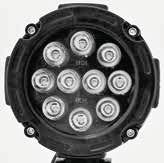 Work Lights LED MODEL XWL-800 High Output Beam Patterns 81261/HO Spot Pattern 81262/HO Wide