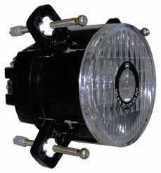 Forward Lighting LED Low & High Beam 90mm Headlight Drop in replacement for 90mm halogen headlight Low beam remains illuminated when high