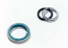 4.2 ccessories for fittings Sealing washers Design locks resilient sealing material in steel Steel retainer protects seal from extruding out under torque and limits compression to an optimum