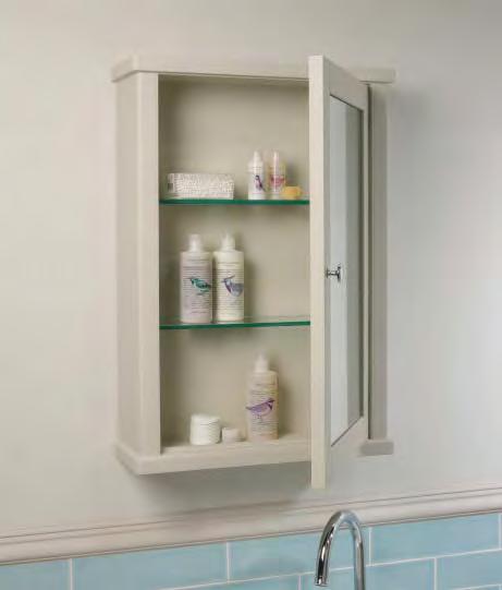 in cobblestone painted finish 549 p13 Wall Cabinet marlborough mirror cabinet in cobblestone painted finish