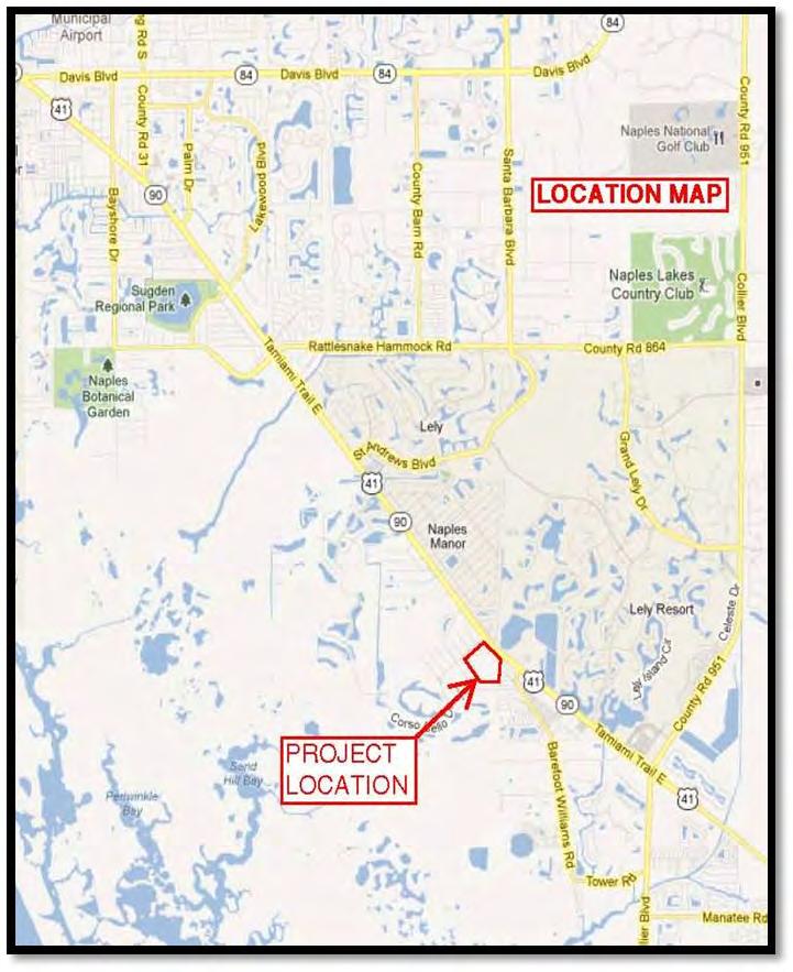 Project Description The Vincentian project is an existing approved Planned Unit Development (PUD) Collier County Ord. 99 37 and has a total site area of approximately 30.0 acres.
