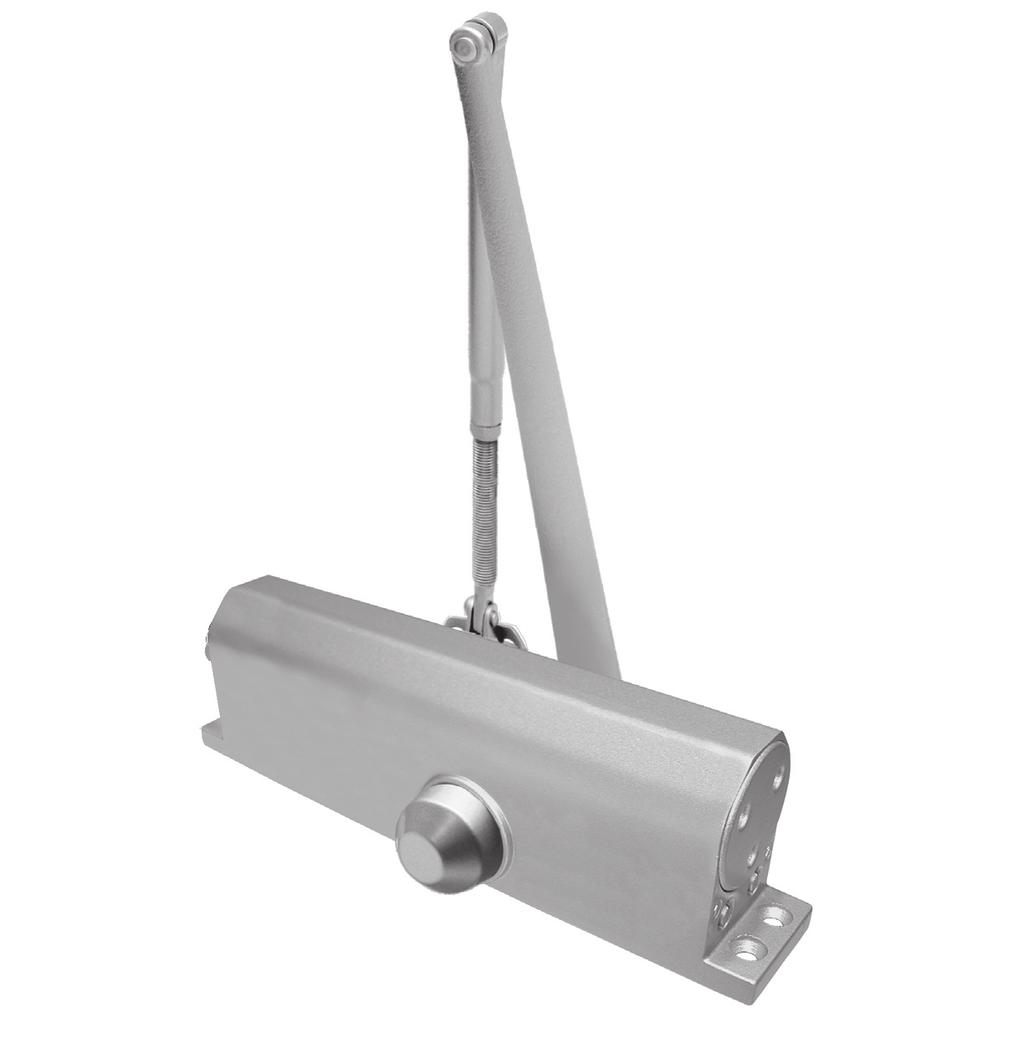 What s New In This Price List D-1610 SERIES STANLEY DOOR CLOSER The Newly launched D-1610 is a slim line closer designed to accommodate the standard aluminum storefront application footprint.