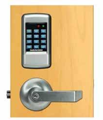 Motorized IDC Cylindrical Lockset Heavy Duty ANSI Grade 1 Vandal Resistant Lever Handles E75K The IDC E75 EntryCheck is an indoor/outdoor standalone electronic battery powered solution, providing