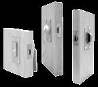 DOOR PULLS & PUSH BARS PH-4000 Offset Door Pull PH-4000-2 Offset Door Pull Set 1 Diameter Solid Aluminum Round 3-1/4 Offset Projection 3-1/4