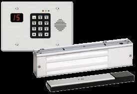 MAGLOCKS 101-DE Exit Check Delayed Egress Controller Verbal Exit Instructions or Alarm Tone Only and Digital Countdown Display The integral verbal message, digital countdown display and sign provide