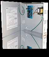POWER SUPPLY Field Selectable 12VDC or 24VDC Output - Standard Dual 12VDC and 24VDC Output - Optional California Compliant Manual Release Optional 10PS 636RF 6 AMP 10PS Series These power supplies