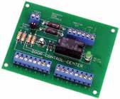 seconds CR-12, CR-24 Relay Module Voltage input: 35mA, specify 12V or 24VDC CR4 Four