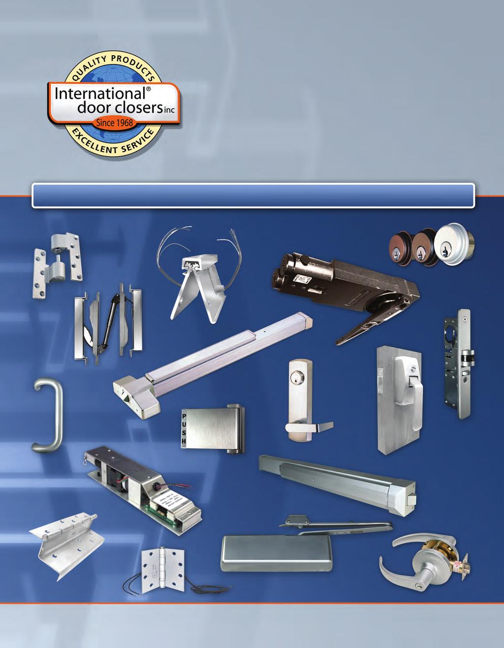 Volume 10 Proud of our Past Focused on the Future OHC Closers Surface Closers Gate Closer Door Hardware Miscellaneous Hardware Strikes Door Holders, Stops & Flush Bolts Thresholds Door Sweeps