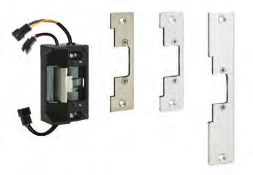 Universal Strike for cylindrical locks, mortise locks without deadbolts