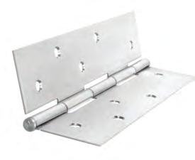Surface IDC Stainless Steel Hinges are made of 304 Stainless Steel.