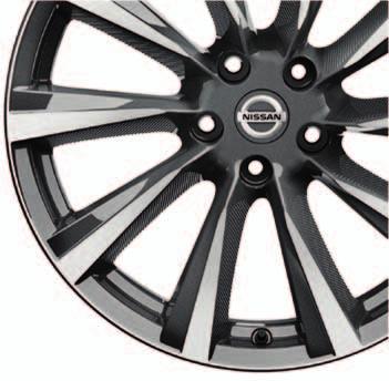 ALLOY WHEELS These Nissan Genuine alloys are specially designed and engineered for QASHQAI,