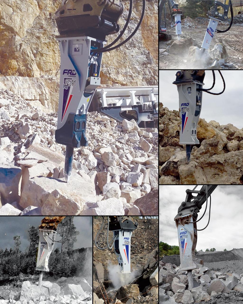 Today Furukawa Rock Drill is a worldwide specialist in demolition and rock excavation with a wide range of carefully designed and robust breakers,