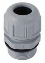Cable glands, s, accessories IP68 plastic cable glands (1,2,3) IP68 plastic cable glands with nut and gasket (1,2,3) IP68 plastic cable glands (1,2,3) Metal and plastic nuts (2,3,4) Metal type
