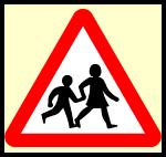 4521 CARS11.36 Which of these signs warn you of a pedestrian crossing? 4522 CARS11.37 What does this sign mean?
