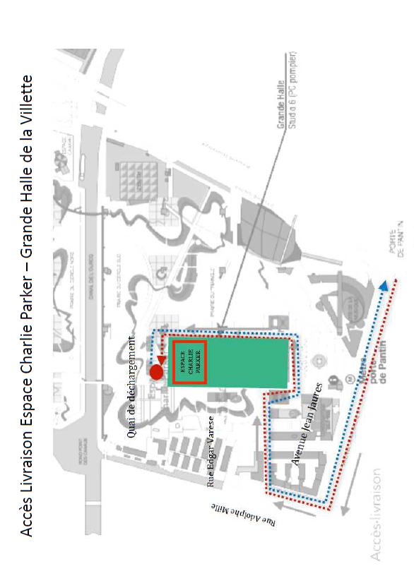 PLAN SHOWING ACCESS TO CHARLIE PARKER