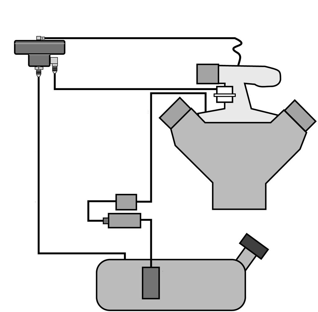 5. FUEL MANAGEMENT UNIT (skip this step for Renegade applications) A. Relocate the relay using the stock screw. B.