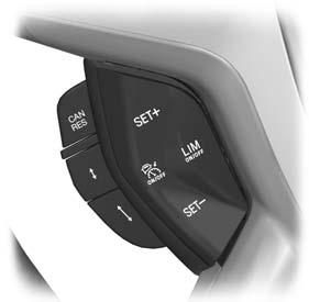 Adaptive cruise control (ACC) USING ACC The system is operated by adjustment controls mounted on the steering wheel.