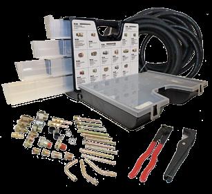 replacement Repairs for almost any vehicle in one kit Easy repairs with no special tools required Keeps everything on hand to make repairs