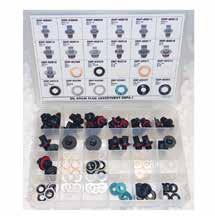OIL DRAIN PLUG ASSORTMENTS The ODPA-1, Oil Drain Plug Assortment, includes all 13 ACCUFIT oil drain plugs that covers up to 93% of all vehicles on the road.