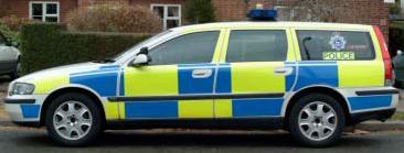 Best Practice UK: Police vehicles Battenburg Livery Combination of colour and