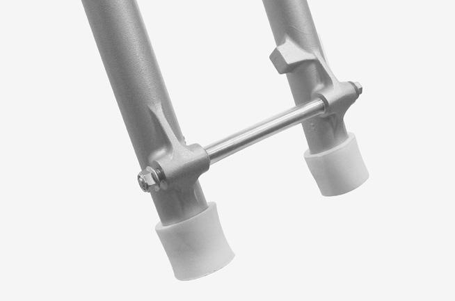 5 mm C: 6 16 mm flange bolt (with washer) D: Front fork lower bracket FRONT WHEEL (FOR